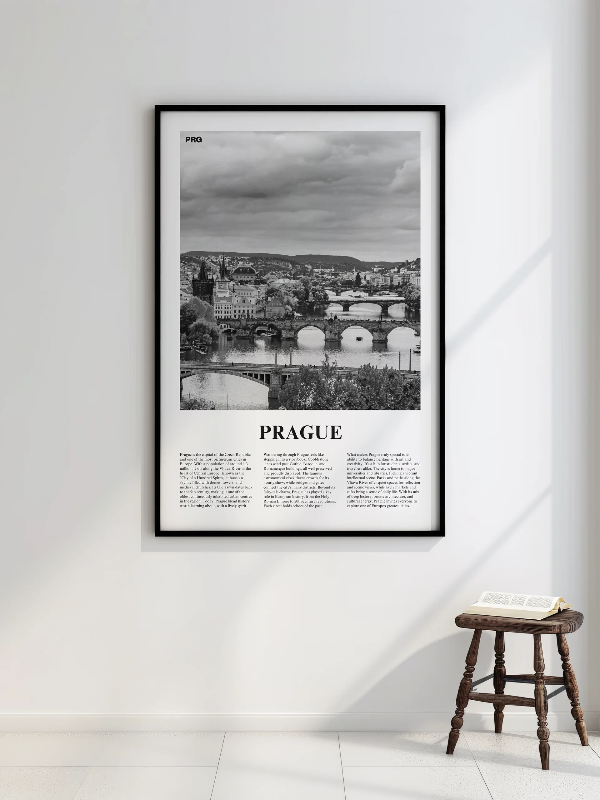 Prague 04 Newspaper Poster product image (2)