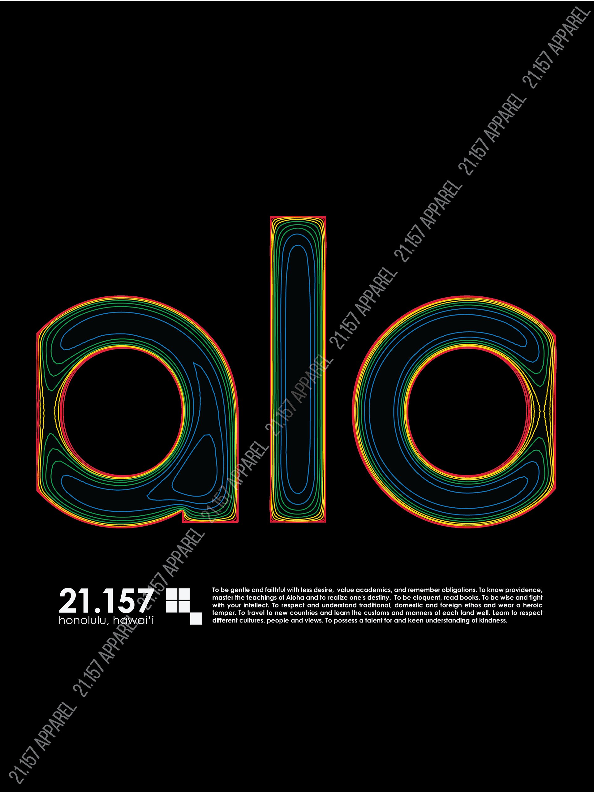 Bold Aloha (Light Graphic) Shirt product image (5)