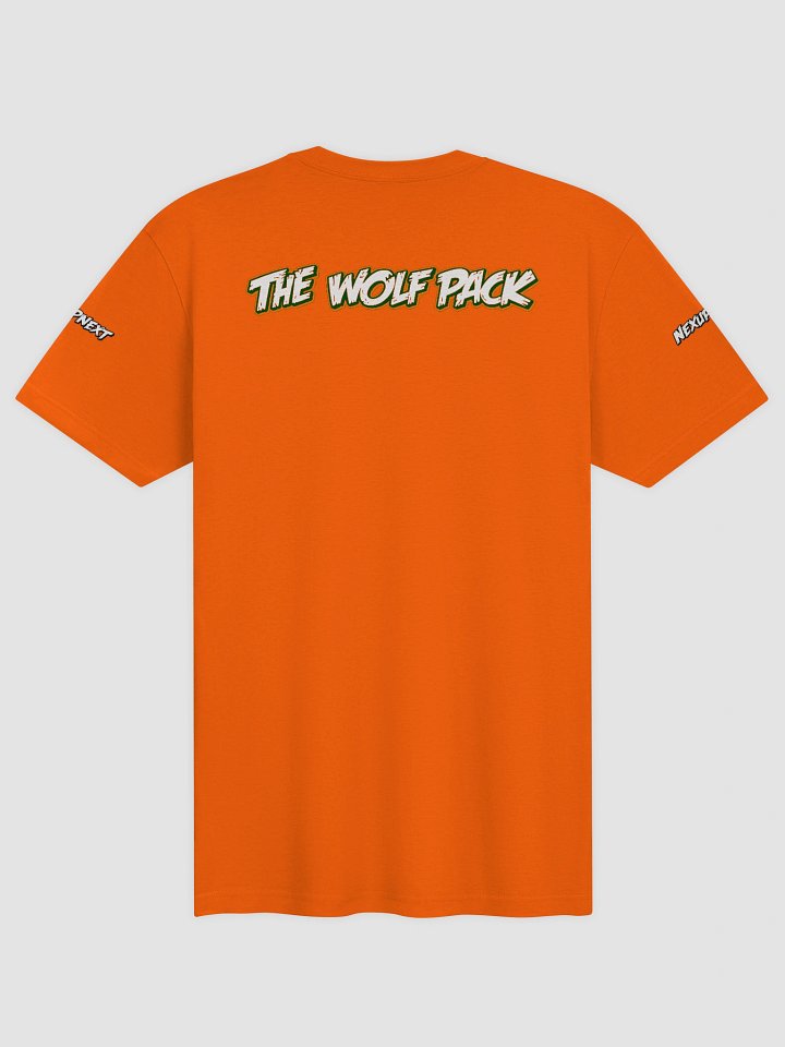 Wolf Pack T-Shirt | Orange, Dark Orange, Black & Orange product image (3)