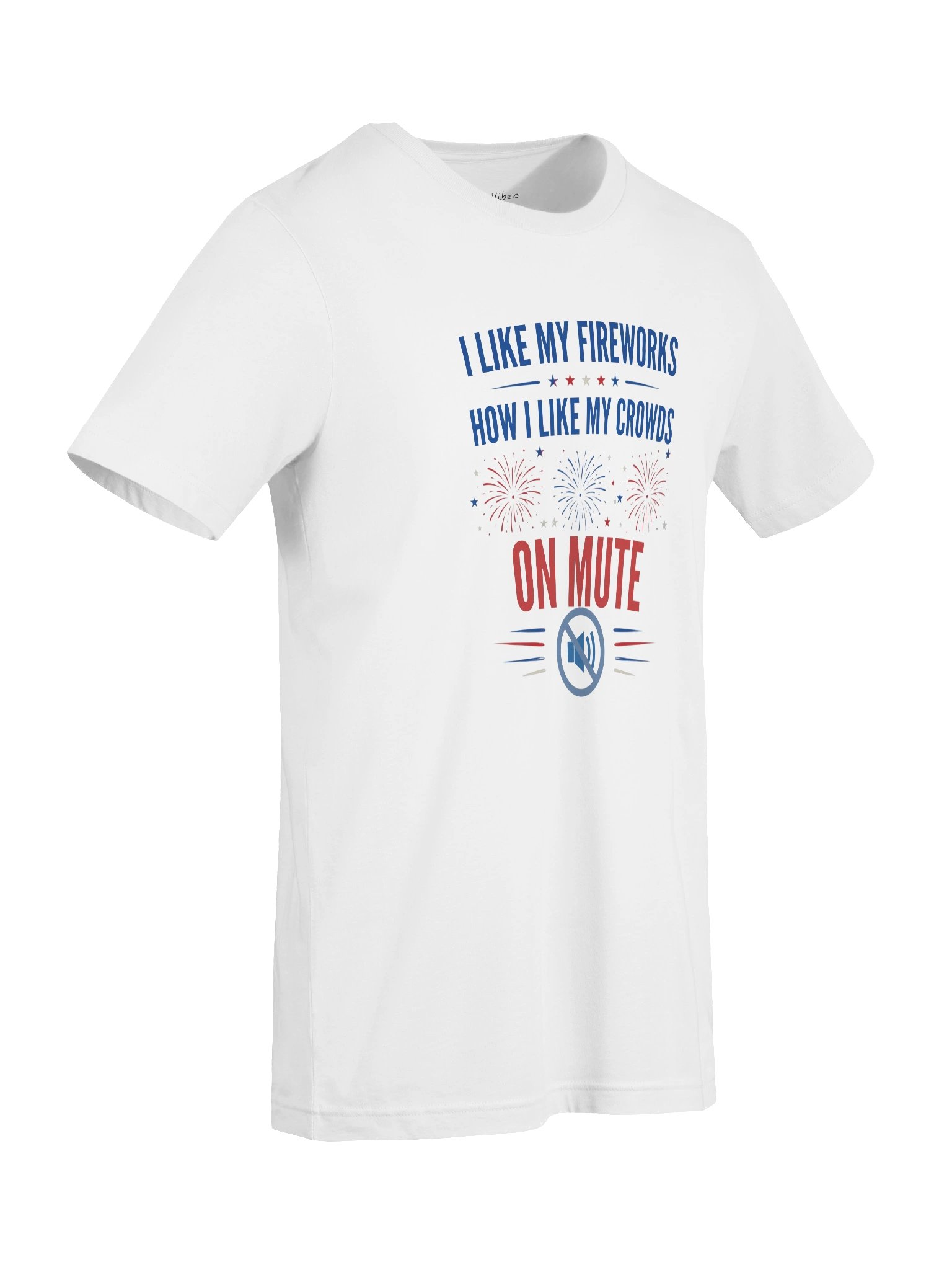 Fireworks for Neurodivergents - White Tee product image (7)