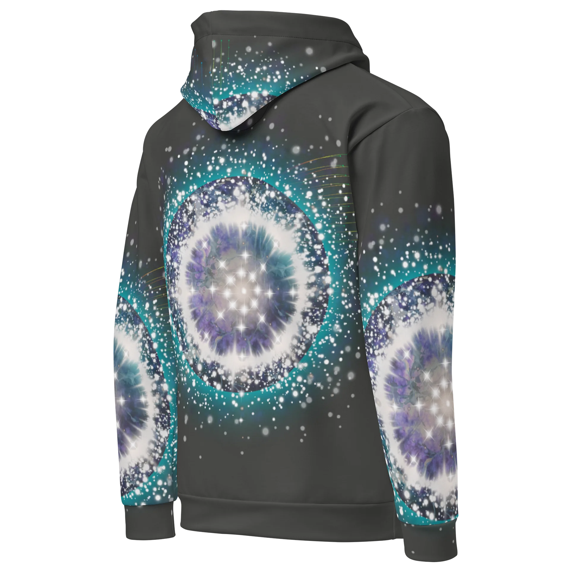 Cosmic Halo Abstract Hoodie product image (4)