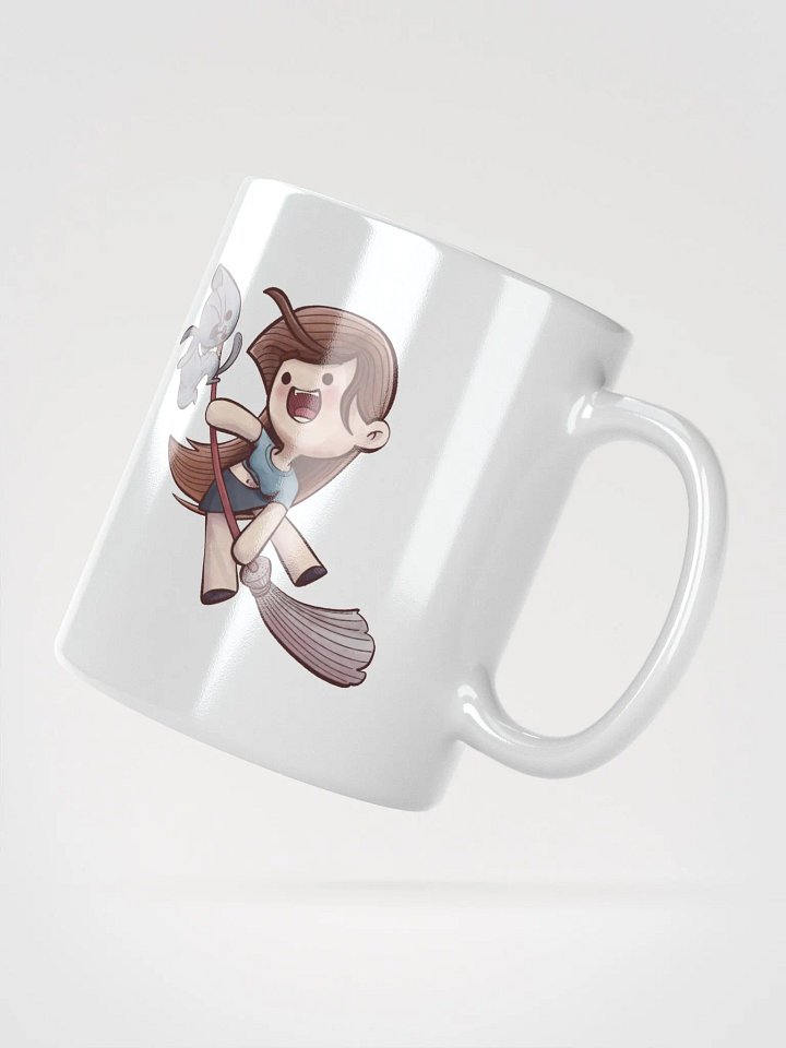 She & Her Pet | White Glossy Mug product image (5)