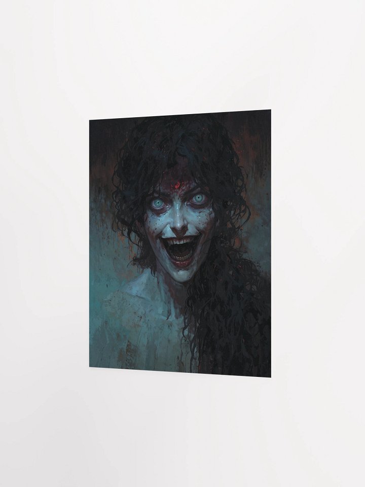 Screaming Azure Matte Poster product image (10)