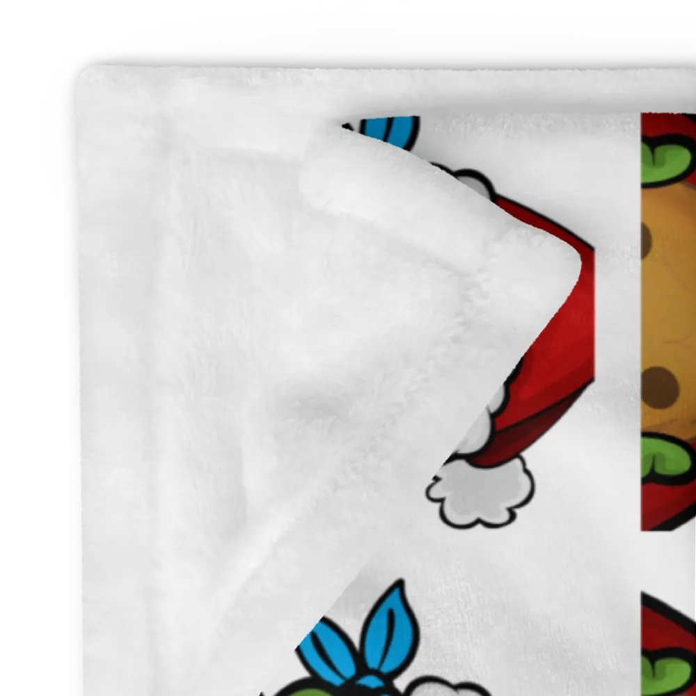 Santa Leo Throw Blanket product image (1)