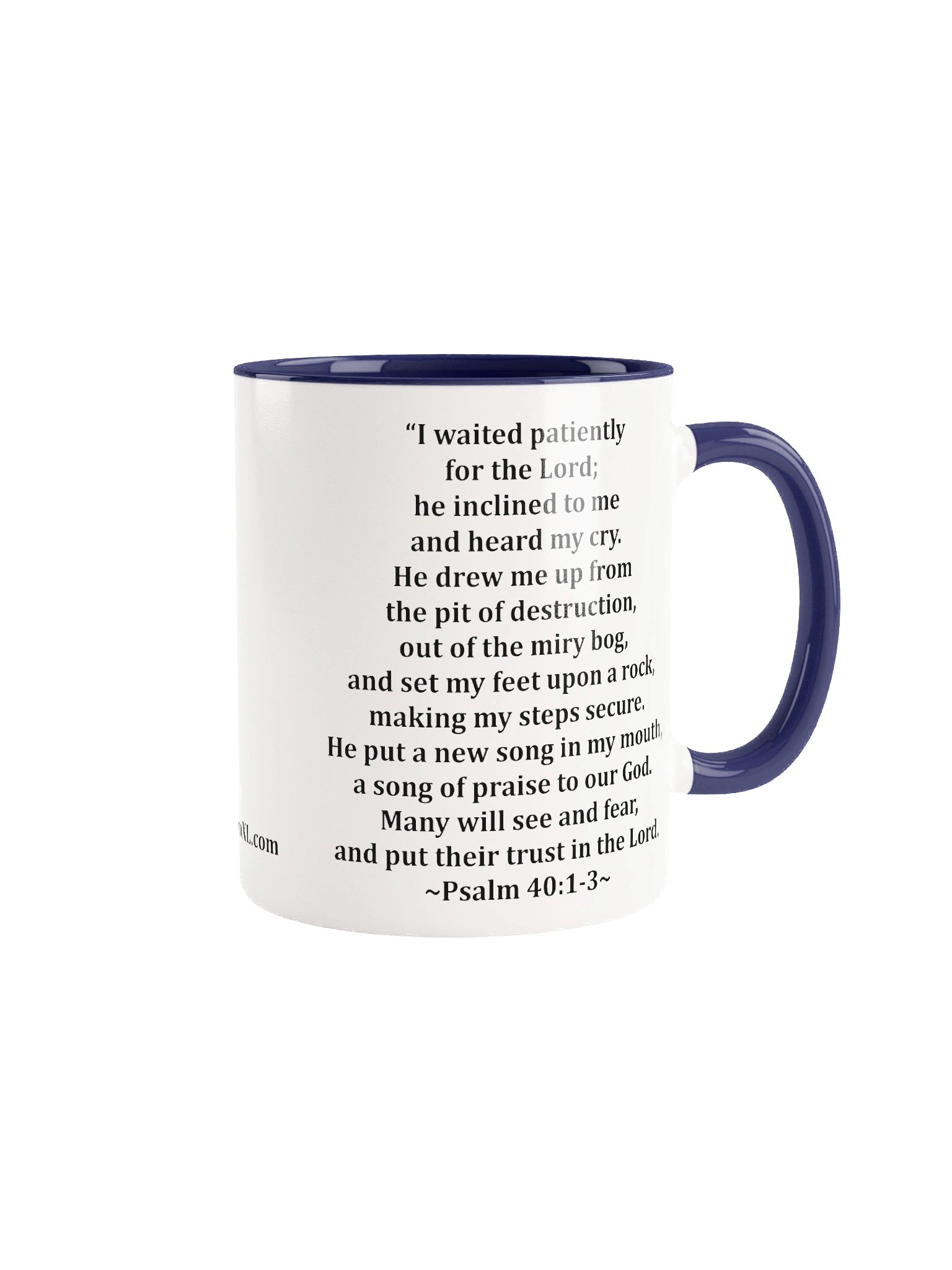 Psalm 40 Mug product image (4)