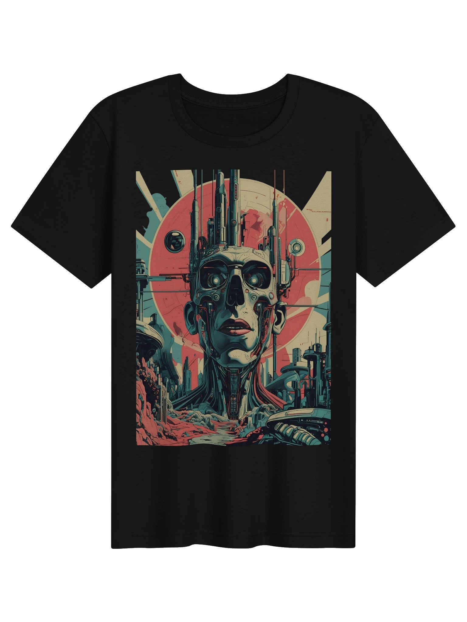Retro-Futuristic Overlord Lightweight T-Shirt product image (1)