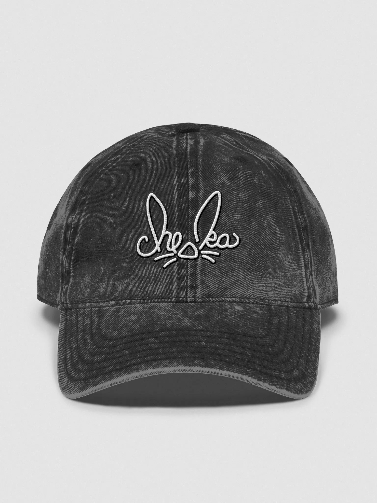 cheska bass bun washed out dad hat product image (1)