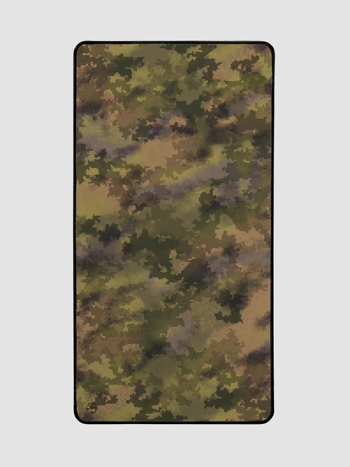 Desk Mat 15.5" x 31.5" Green Camo12 product image (2)