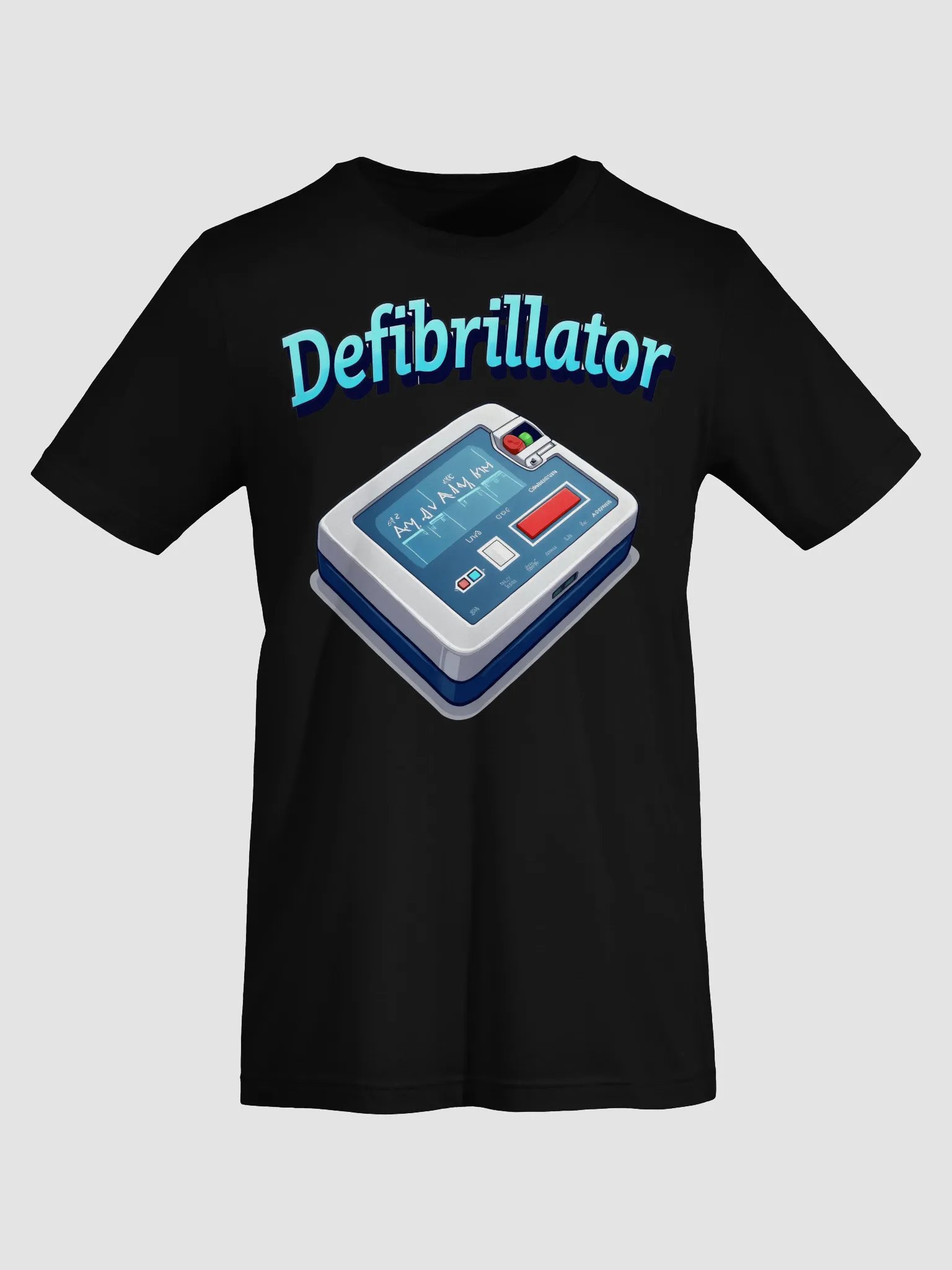 LifeRhythm ECG Defibrillator T-Shirt product image (72)