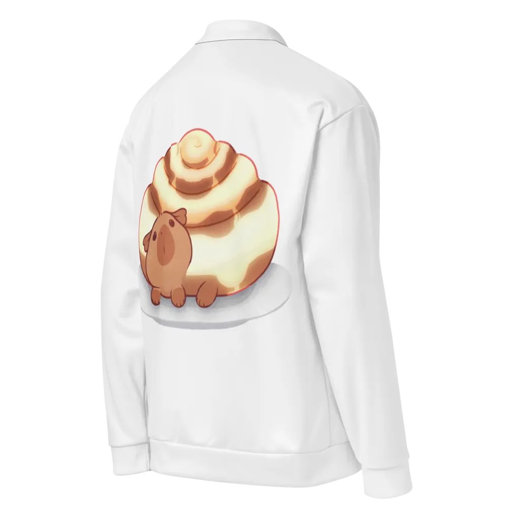 Capybara Cinn Roll Bomber Jacket product image (4)