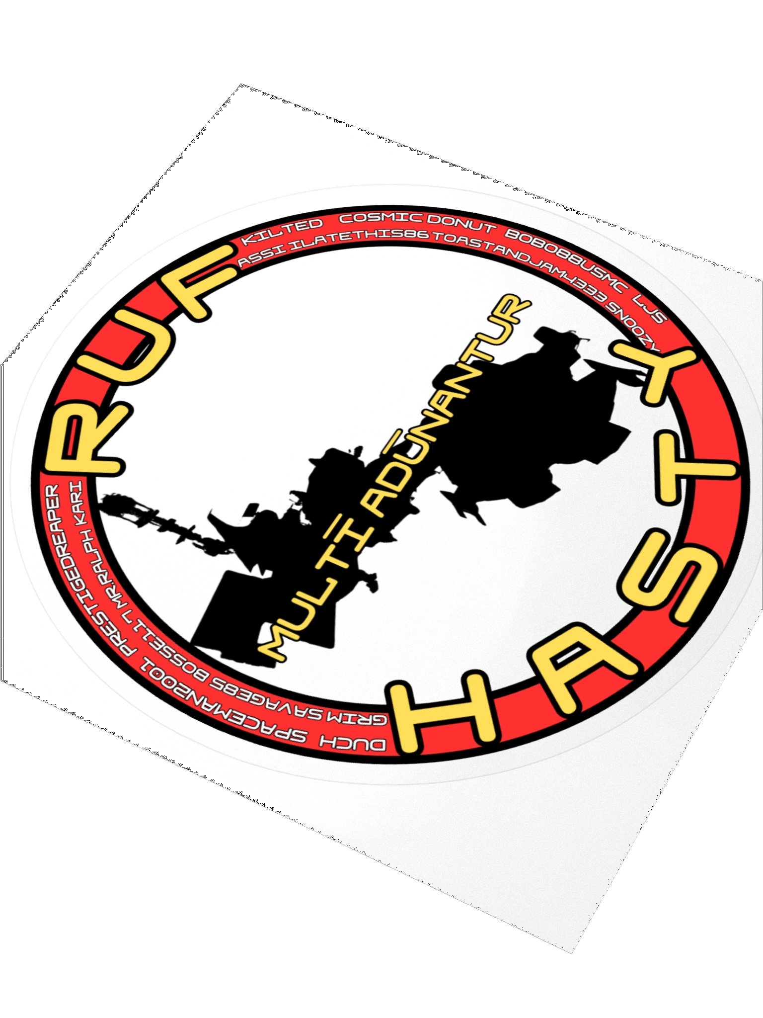 RUF Hasty Misson Sticker product image (3)