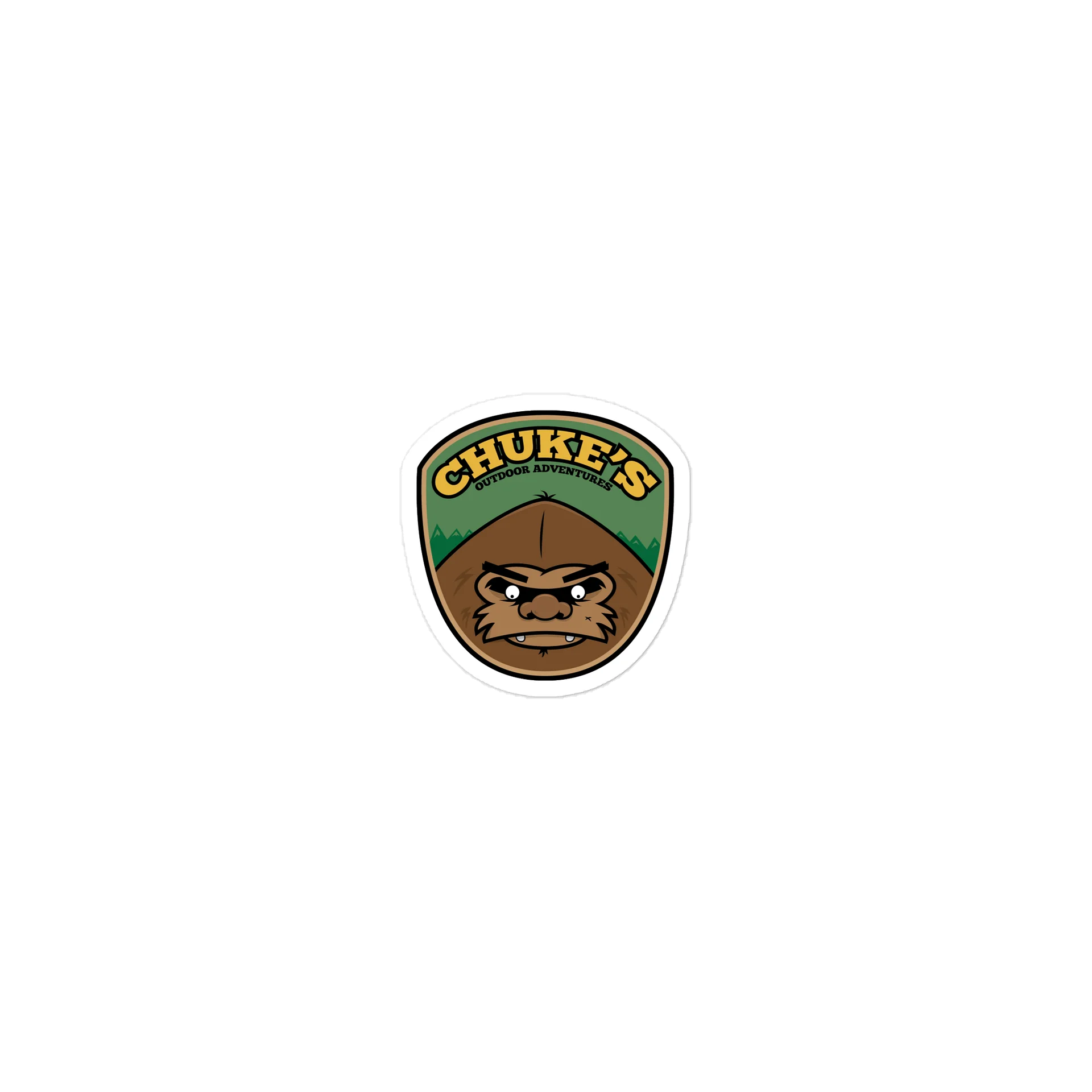 Classic Chuke Bigfoot Sticker product image (1)