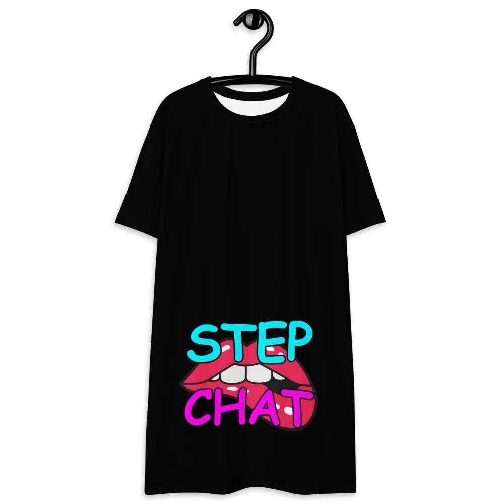 Naughty Stepchat Dress T-Shirt (Black) product image (4)