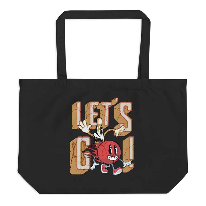 Lets Go Mascot Bowling Eco-Friendly Tote Bag product image (1)