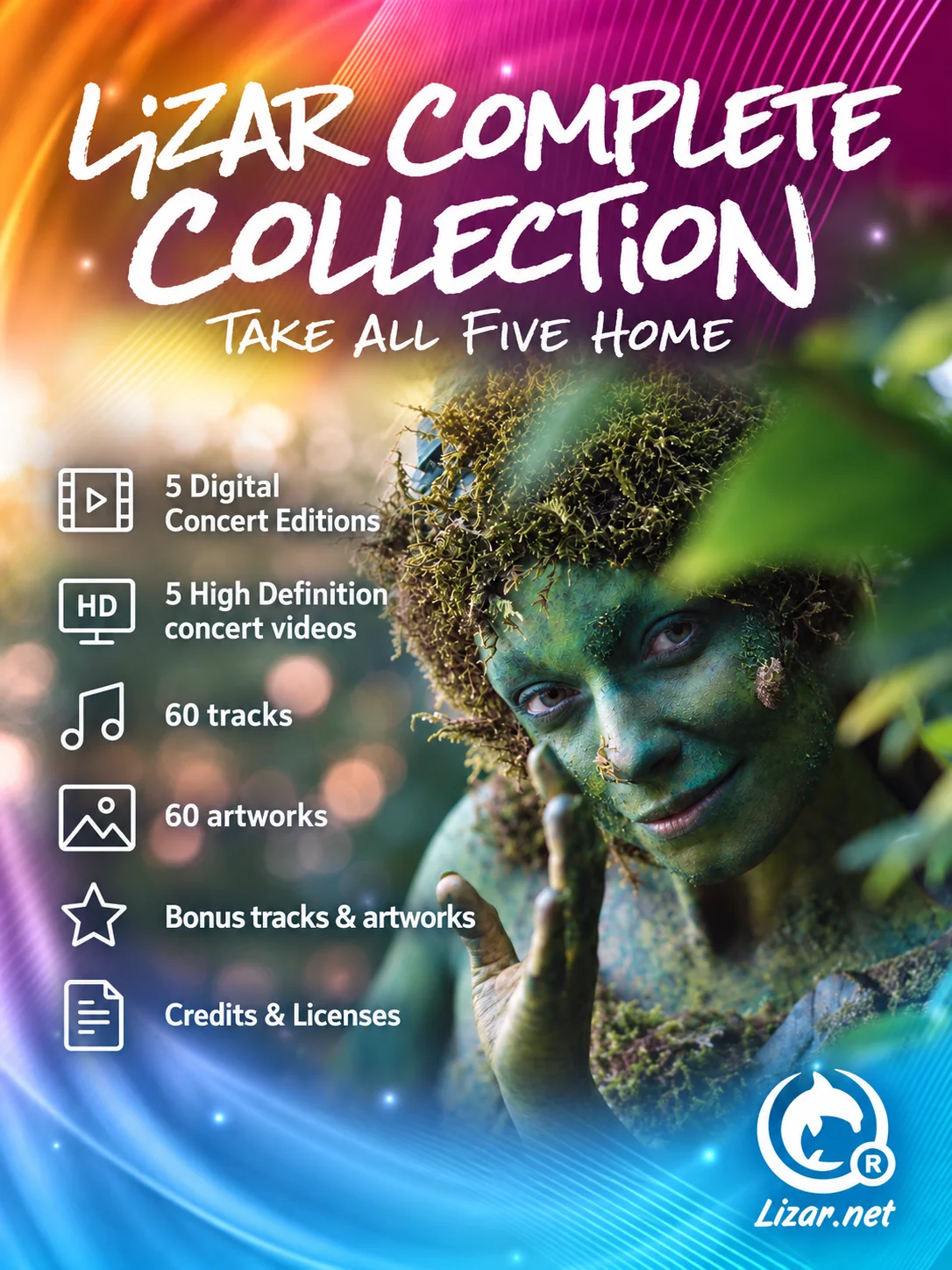 Take the complete LizarMusic collection home. product image (2)