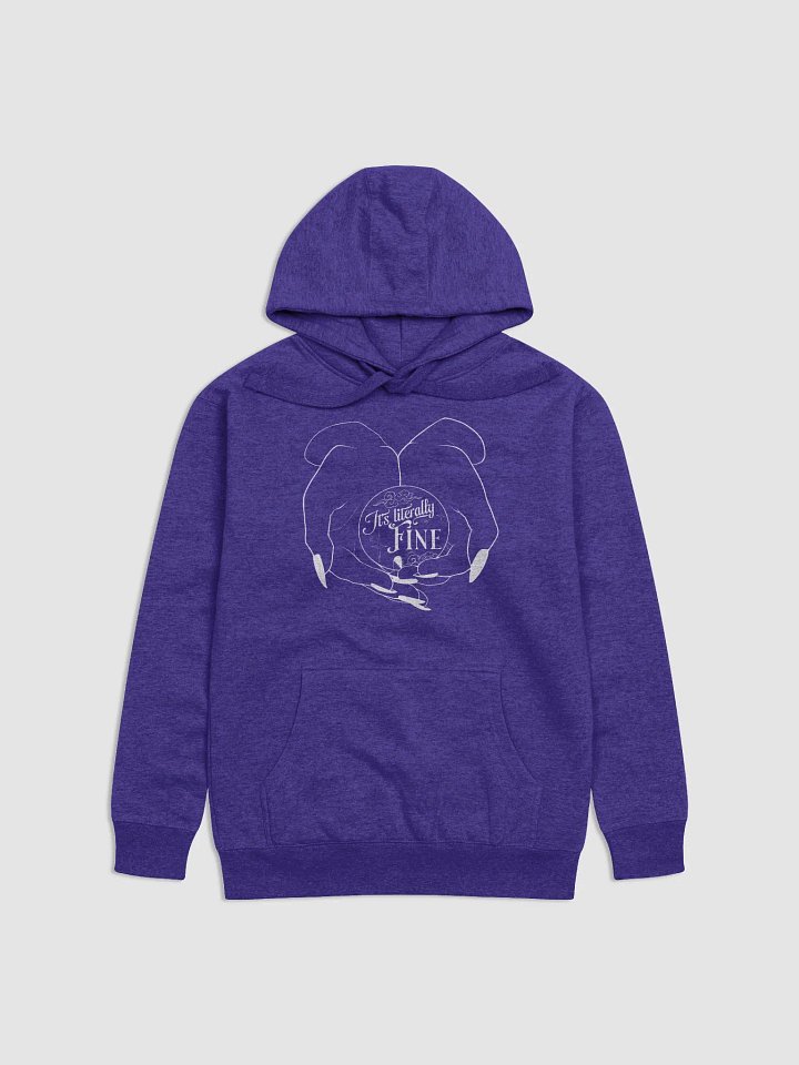 It's Literally Fine Hoodie product image (1)
