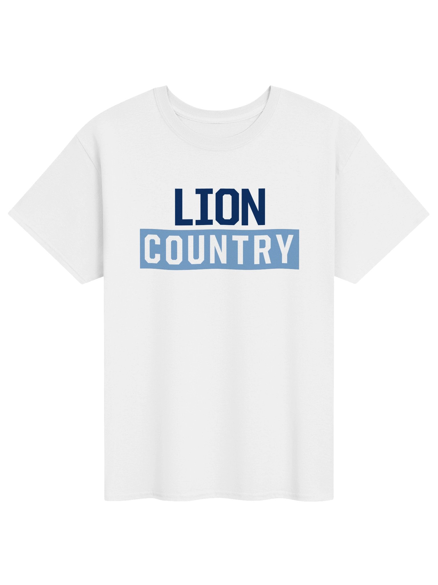 Lion Country T-Shirt | White product image (1)