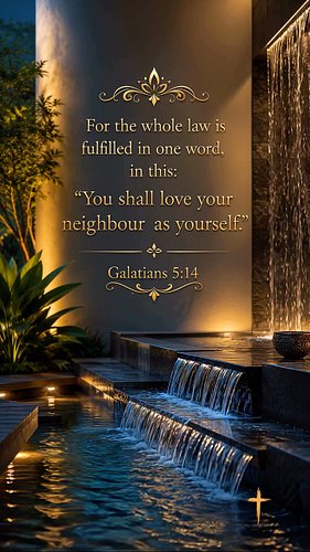 Galatians 5:14 and more @beinspired.music 🤍

For the whole law is fulfilled in one word, in this: “You shall love your neighb...