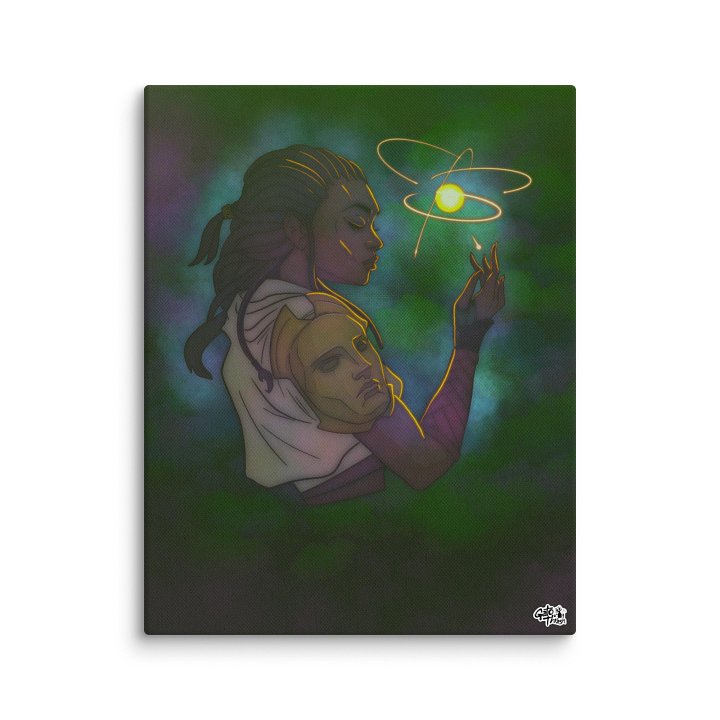 Hand of Power – Stylized Canvas Print product image (1)