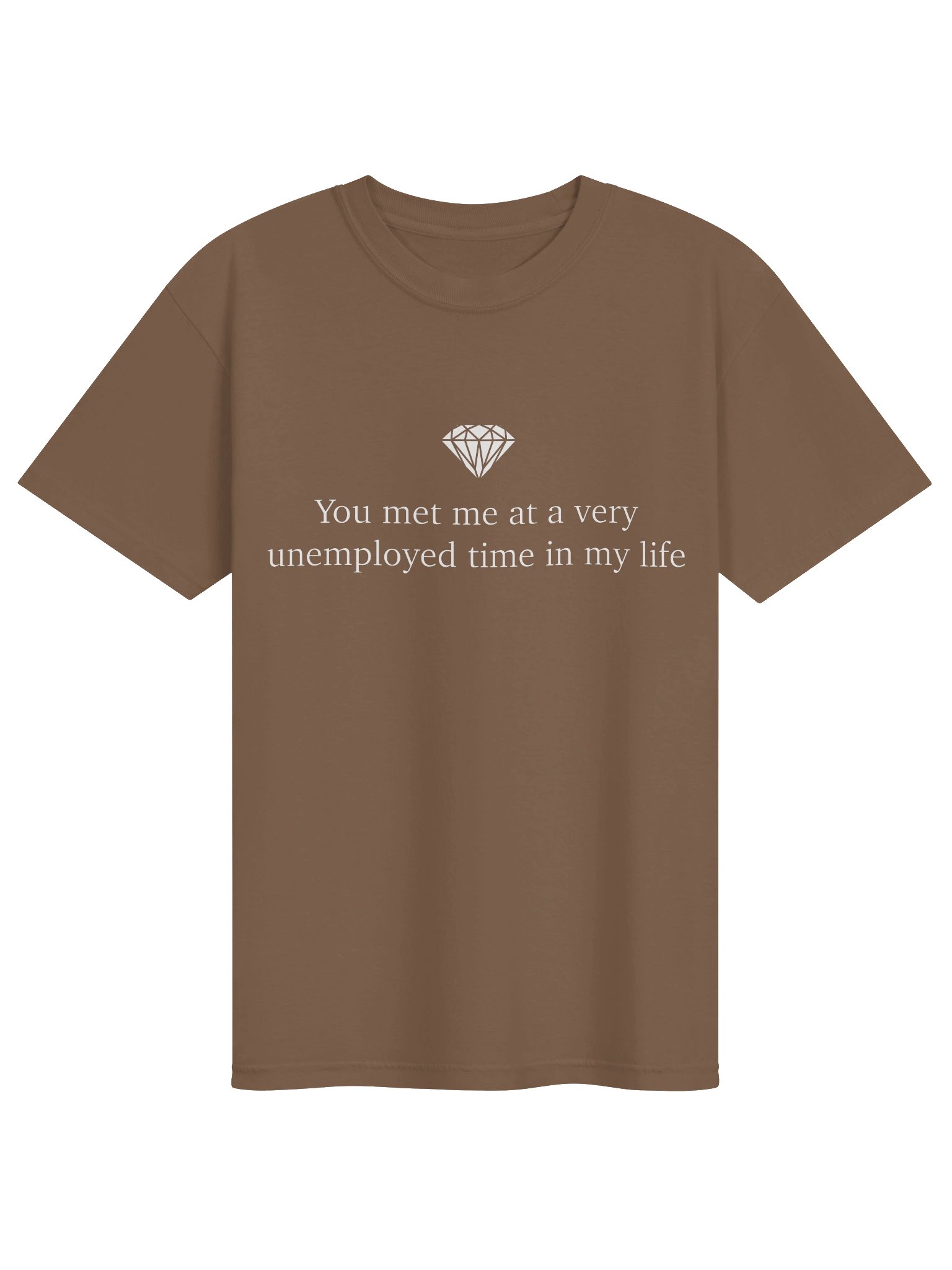 Unemployment men's T-shirt product image (1)