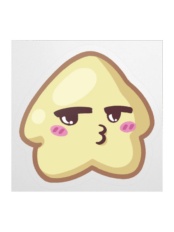 Pouting Star Sticker product image (1)