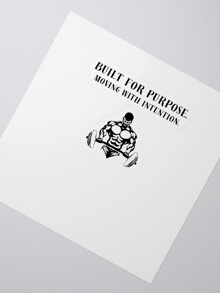 Built For Purpose - Sticker product image (2)