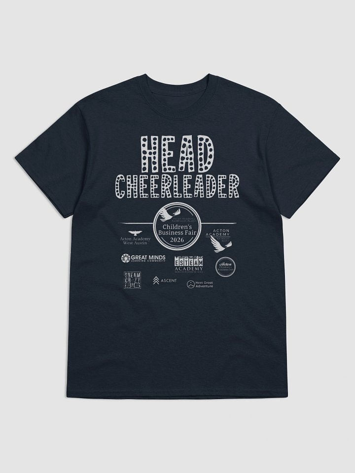 2026 AANWA CBF Parent T-Shirt - HEAD CHEERLEADER (Adult Size) product image (1)