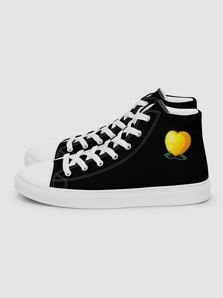 Lemonheart Womens High Top Canvas Shoes (Black) product image (1)