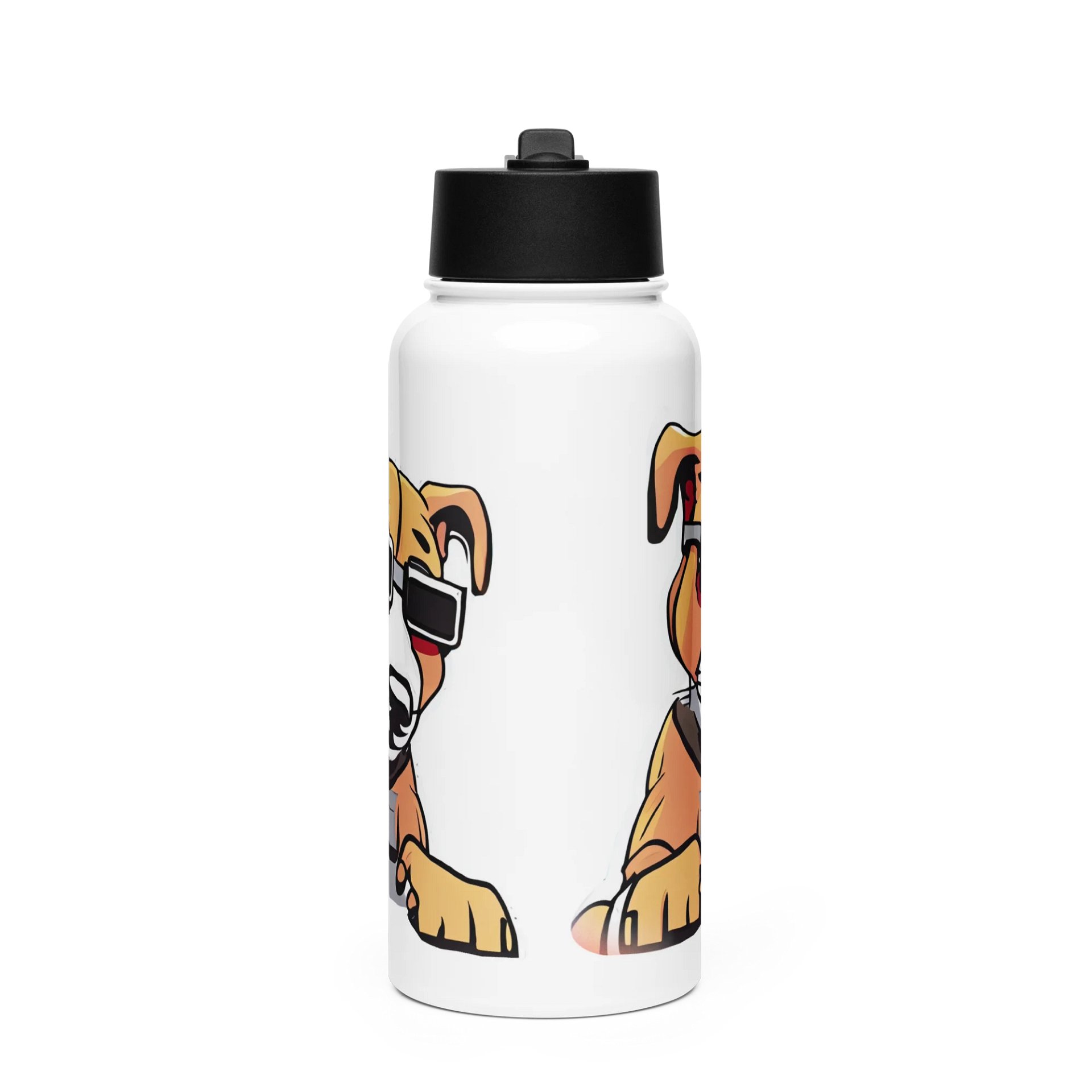 ItzDogo Stainless Steel Water Bottle with a Straw Lid product image (3)