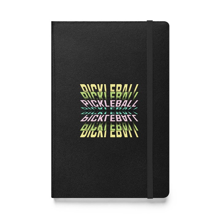 Pickleball Stacked Reflections Hardcover Journal product image (1)
