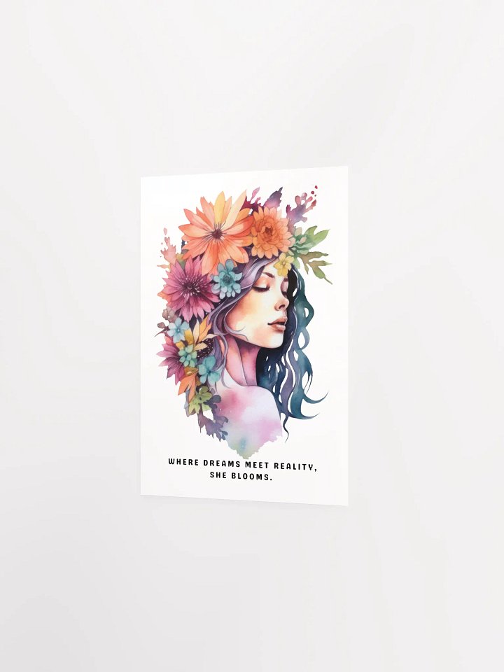 Ethereal Bloom Watercolor Poster product image (2)