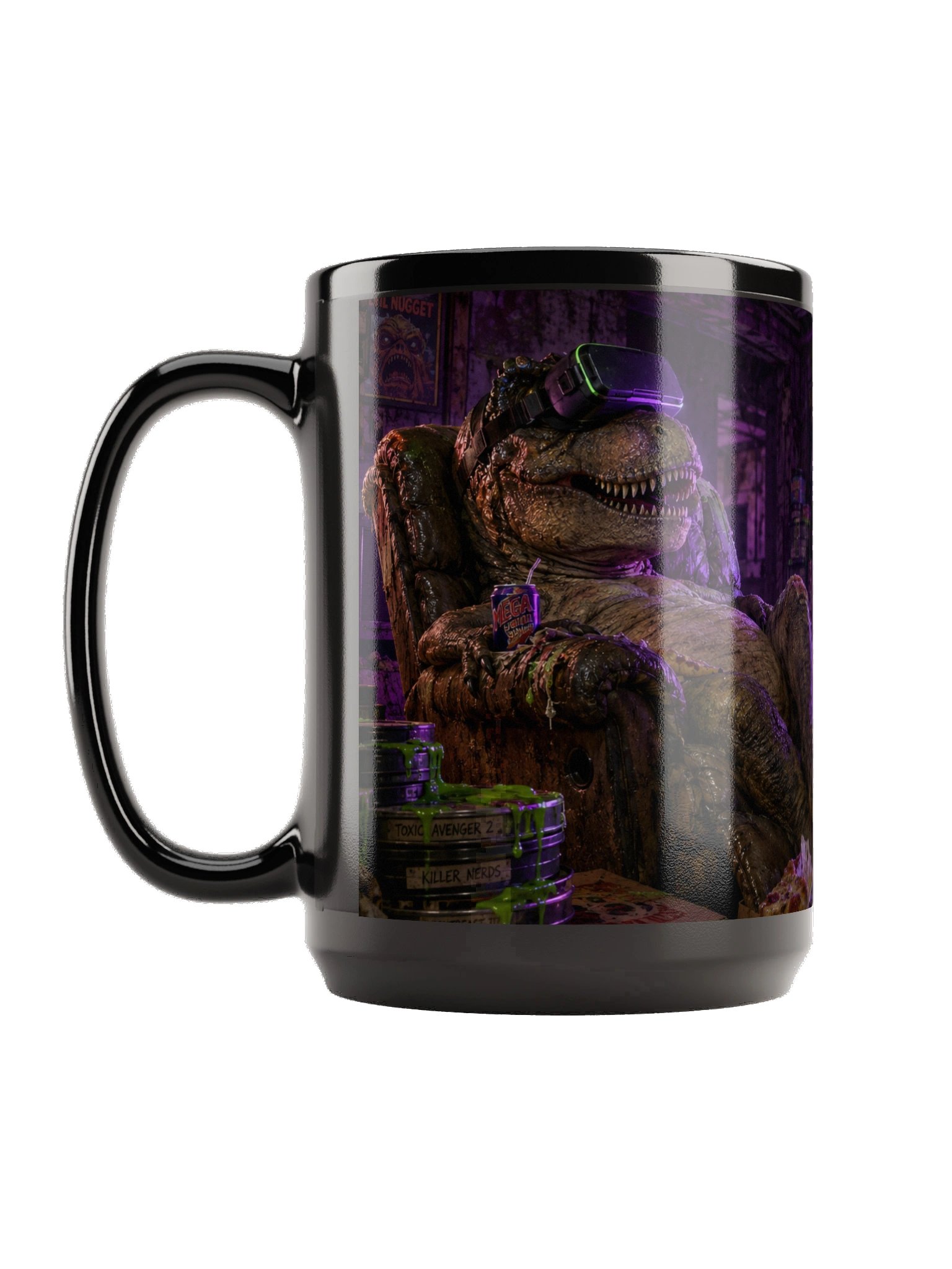 VR T-Rex Bad Movies Mug product image (1)