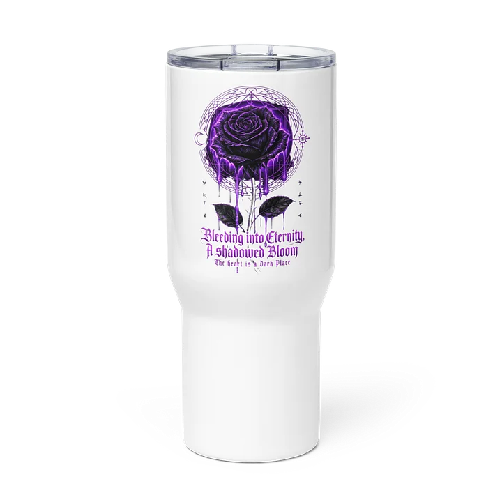 Neon Gothic Rose Travel Mug product image (3)