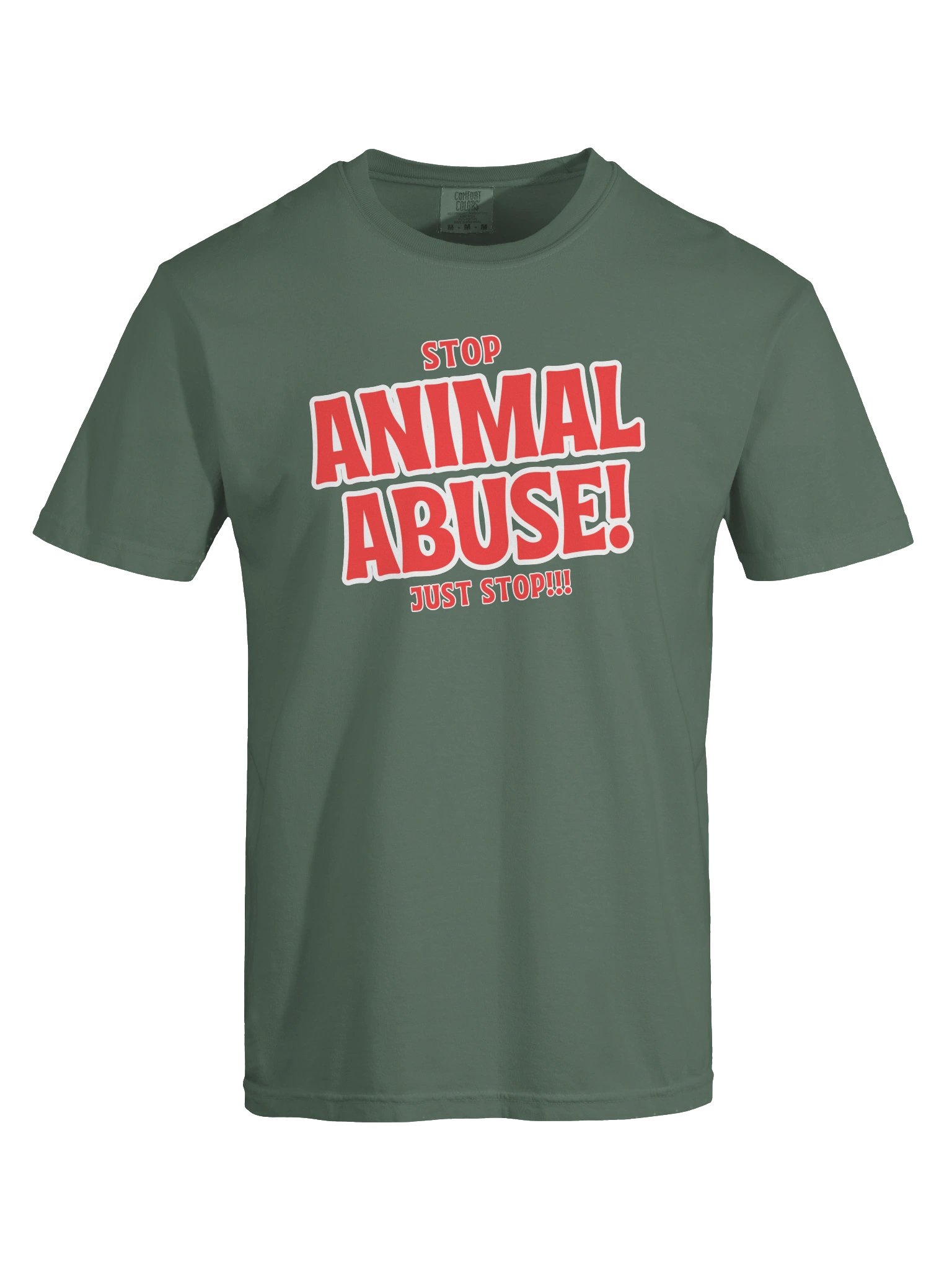 Stop Animal Abuse - Statement Tee product image (5)