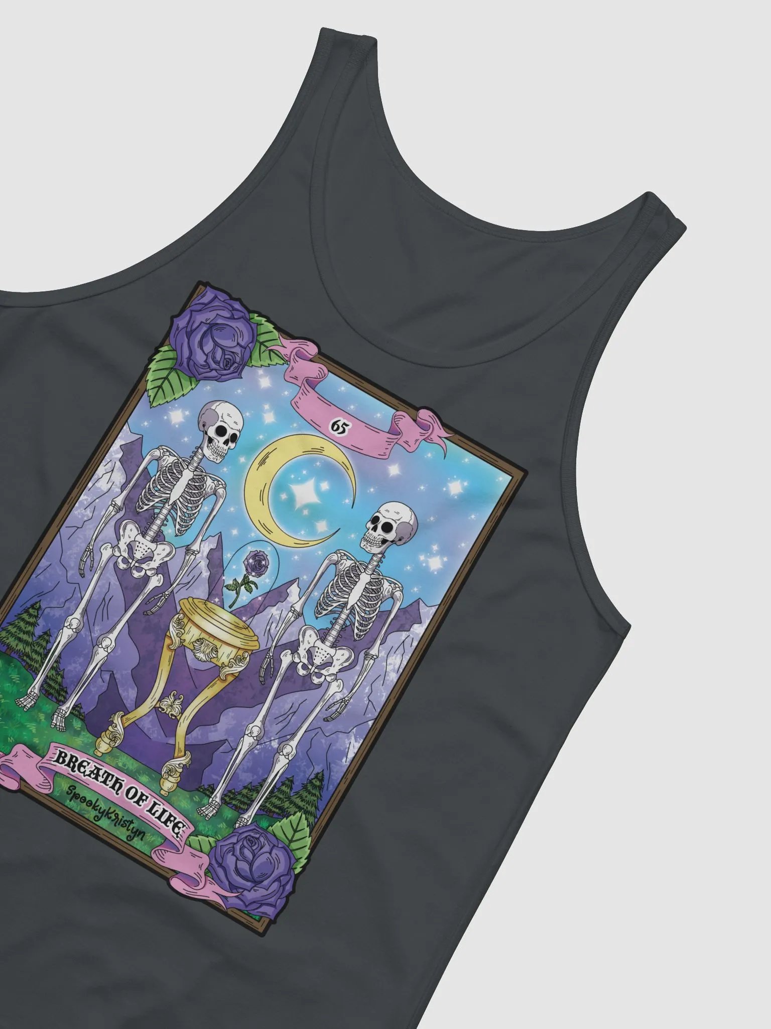 Breath of Life Tarot unisex tank product image (8)