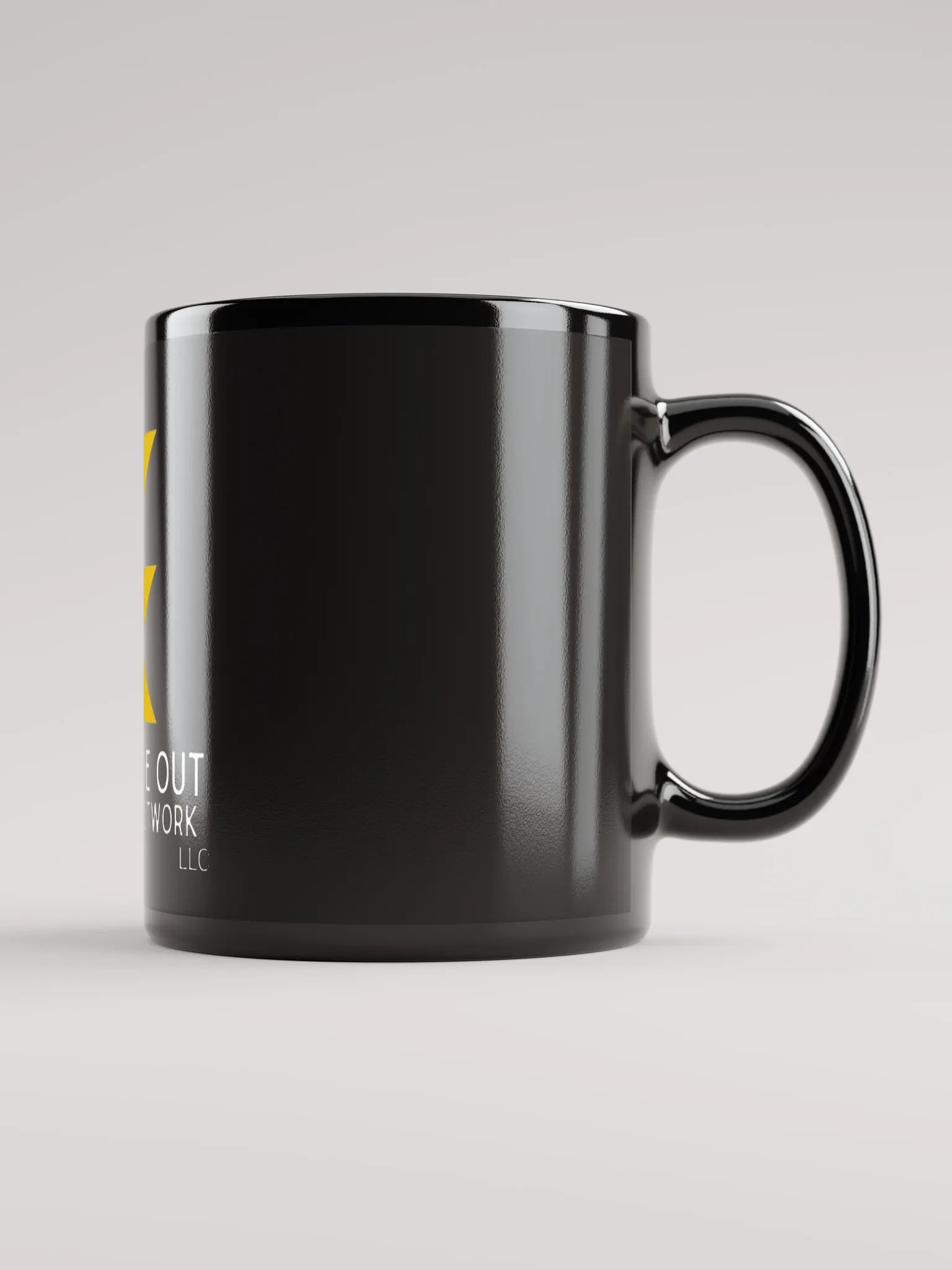Sleek Black Canvas Mug product image (2)
