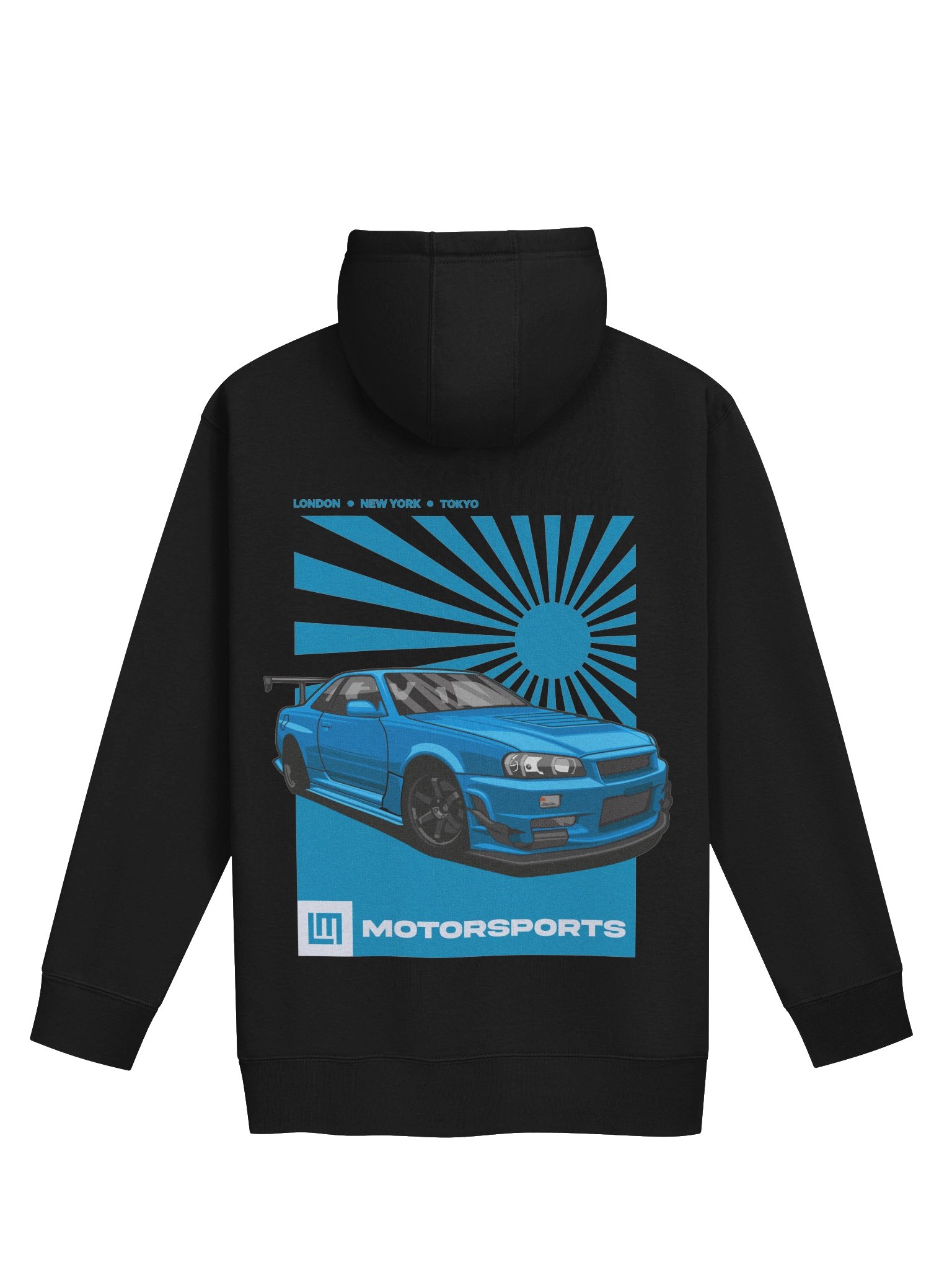 LEM MOTORSPORT BLUE - HOODIE product image (1)