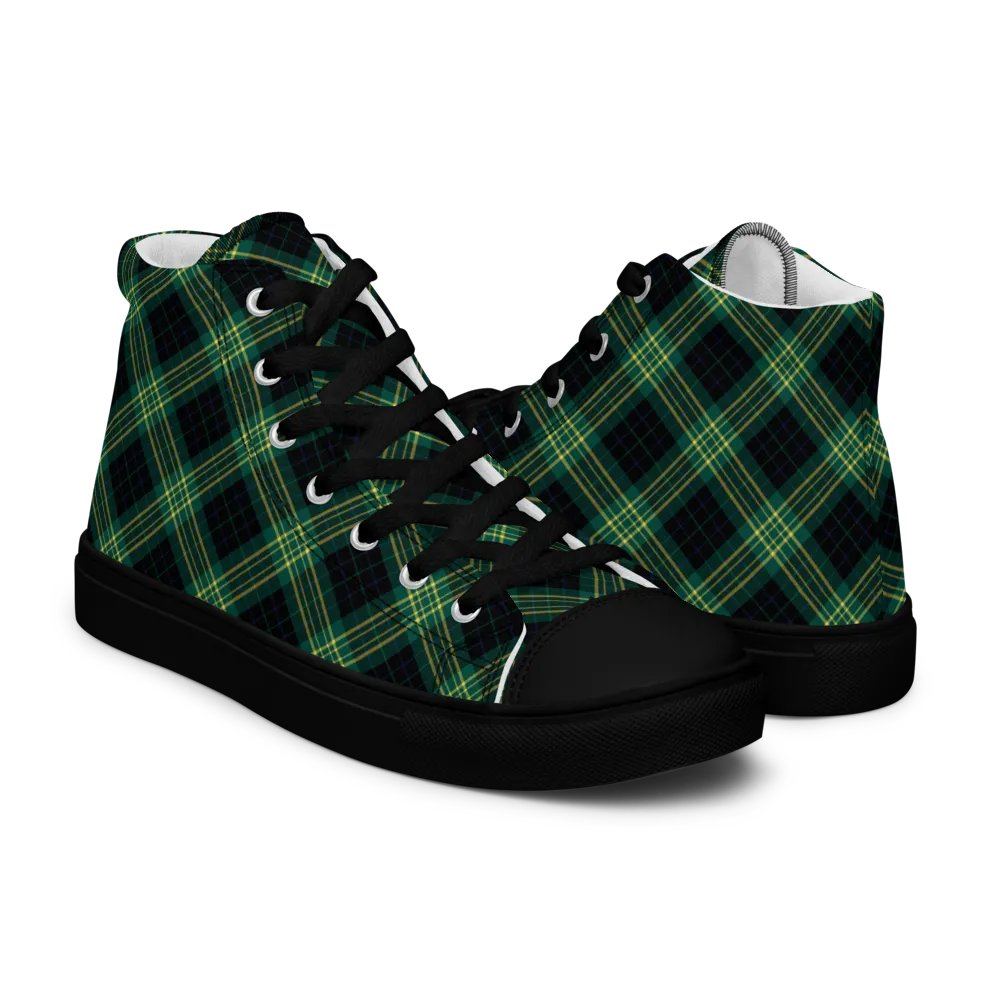 Fitzpatrick Hunting Tartan Men's High Top Shoes product image (7)