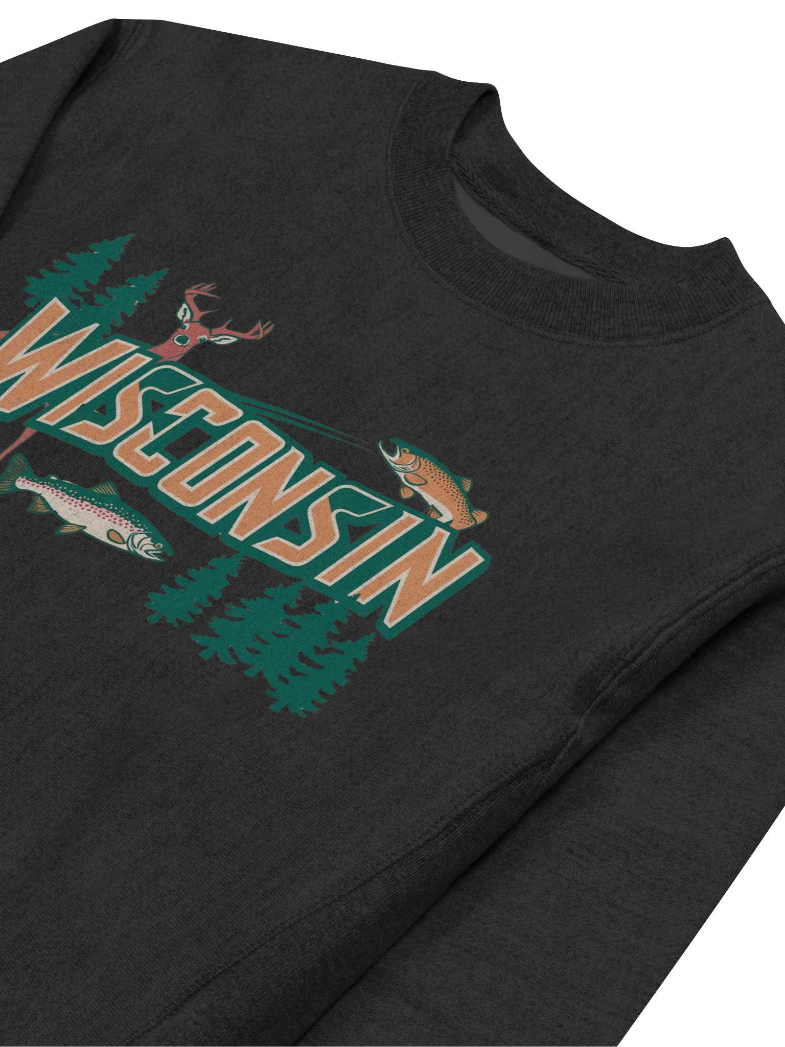 Wisconsin Northwoods Crewneck Sweater product image (3)