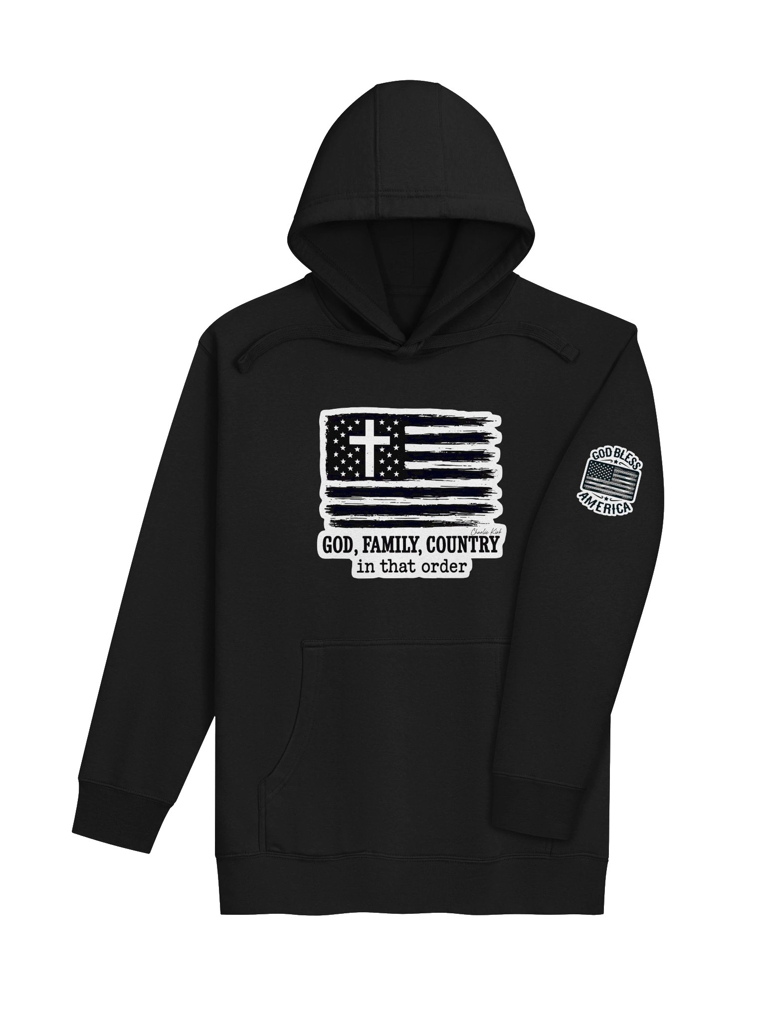 Charlie Kirk Patriotic Blessings - Premium hoodie (Unisex) product image (4)