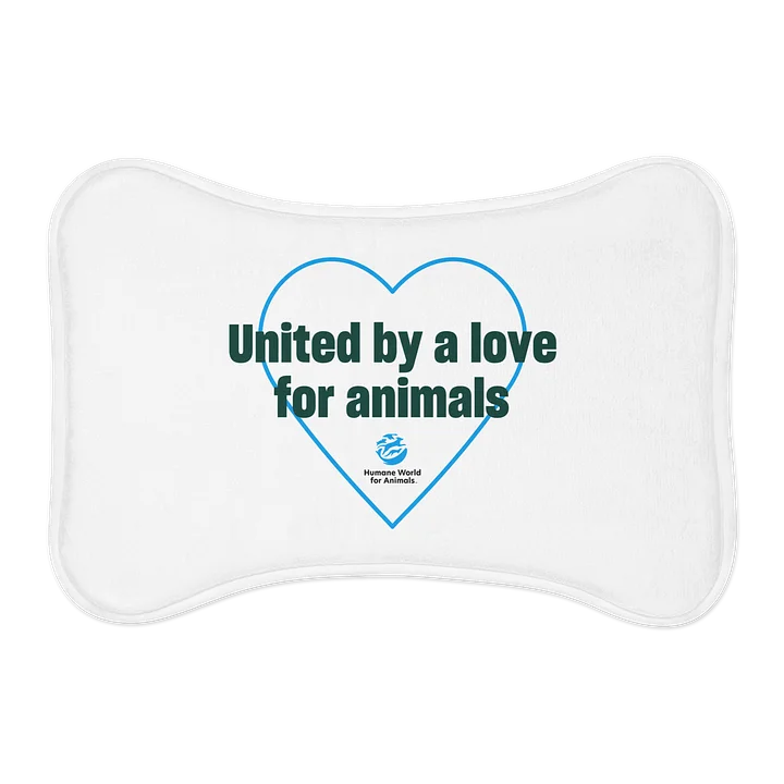 United by a love for animals - Pet feeding mat product image (1)