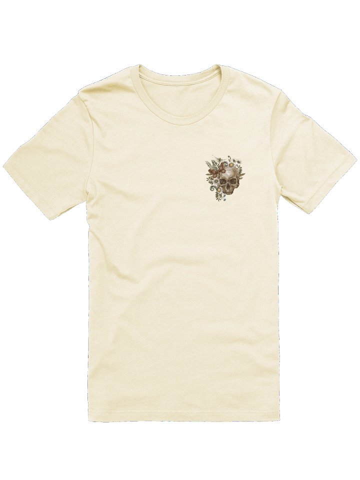 Savannah Snake Oil Vintage Botanical Skull T-Shirt (Natural) product image (1)