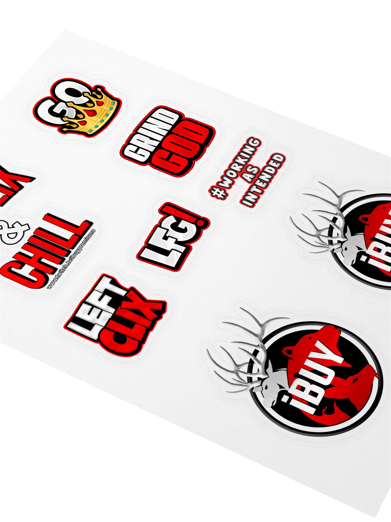 iBuy Sticker Sheet product image (2)