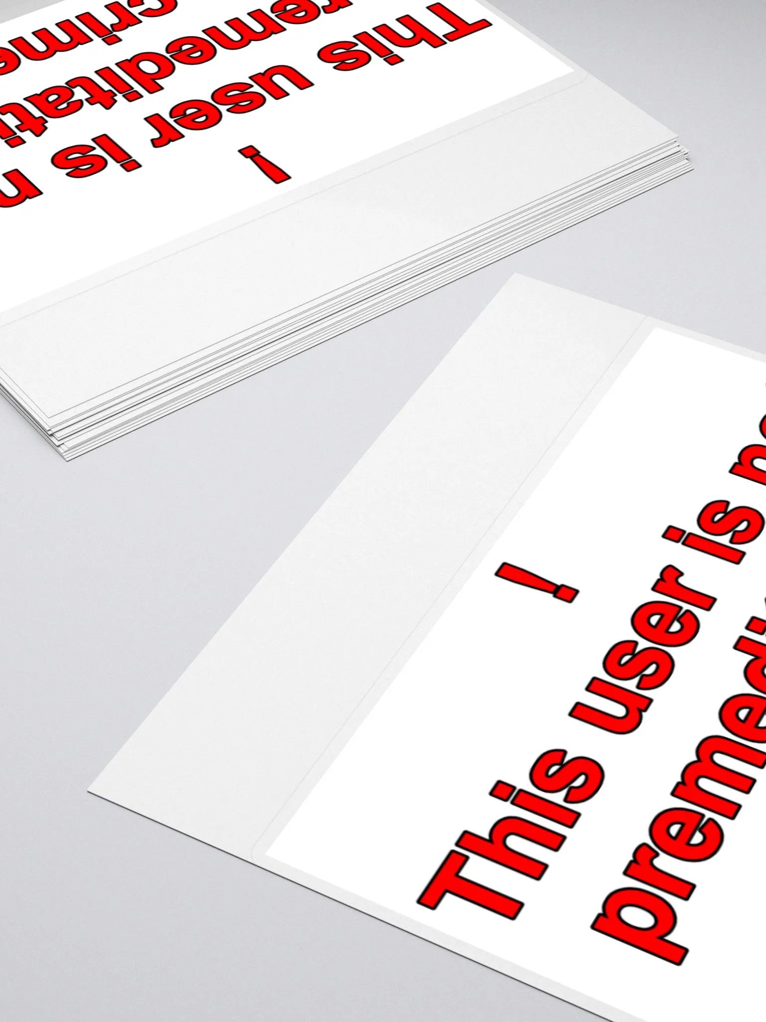 Premeditated Crime Sticker product image (11)