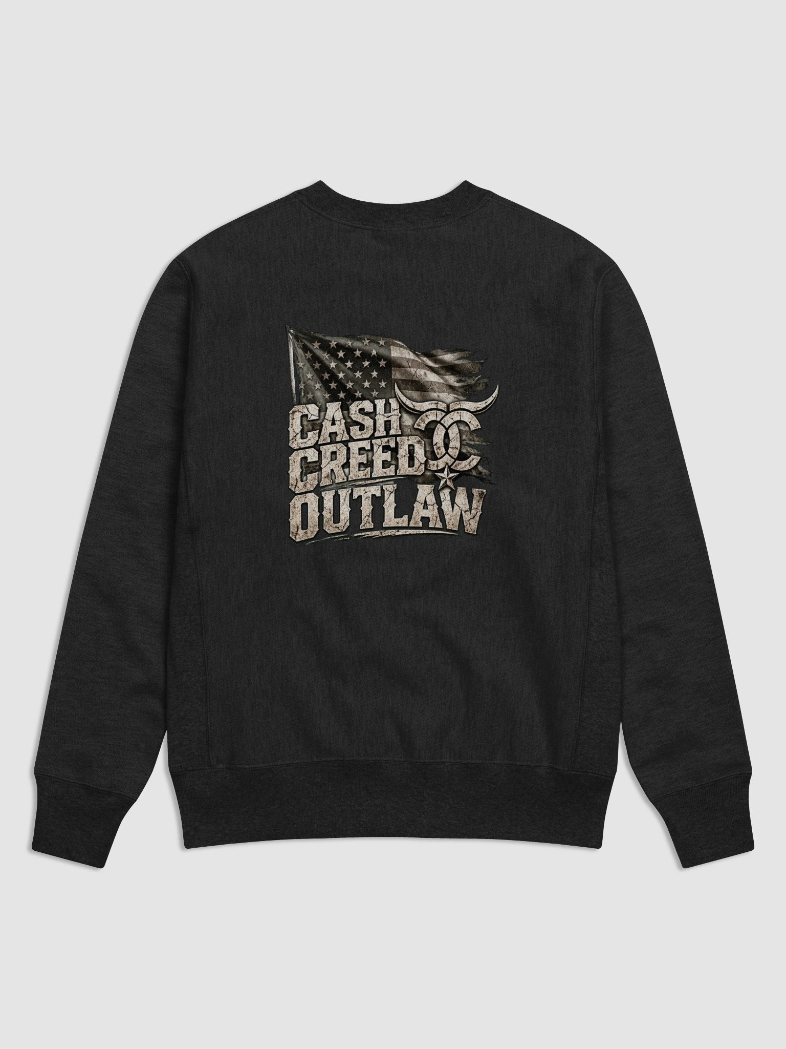 Cash Creed Outlaw Crewneck Sweatshirt product image (5)