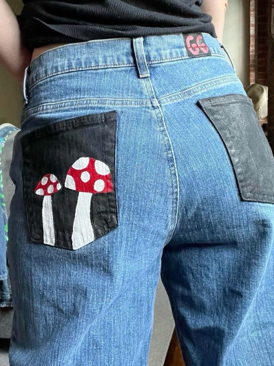 Lil Mushroom Girl Jeans / Size 12 product image (1)