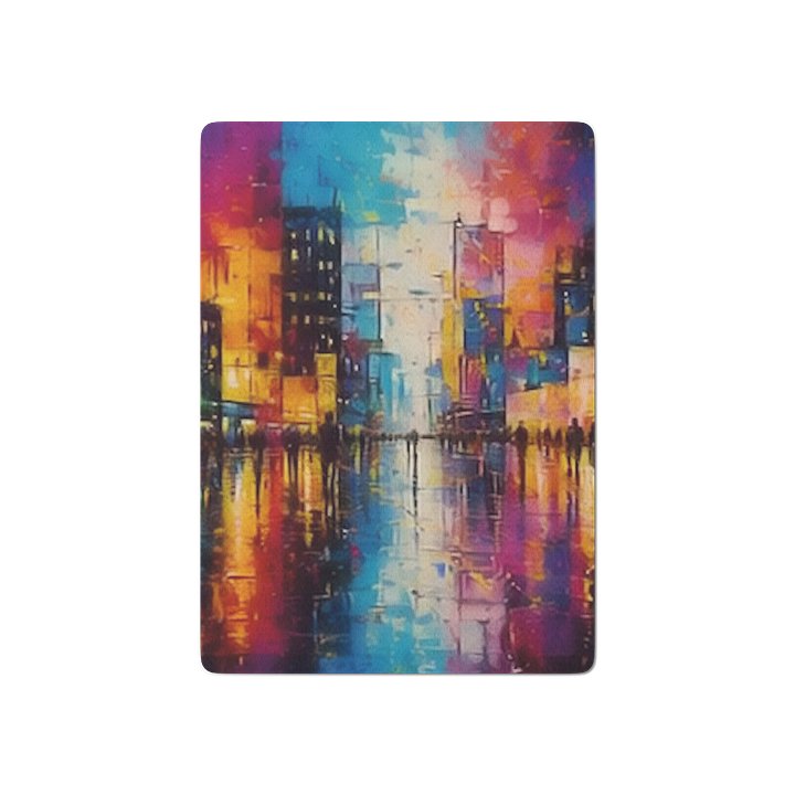 Impressionist City Lights Poker Deck product image (1)