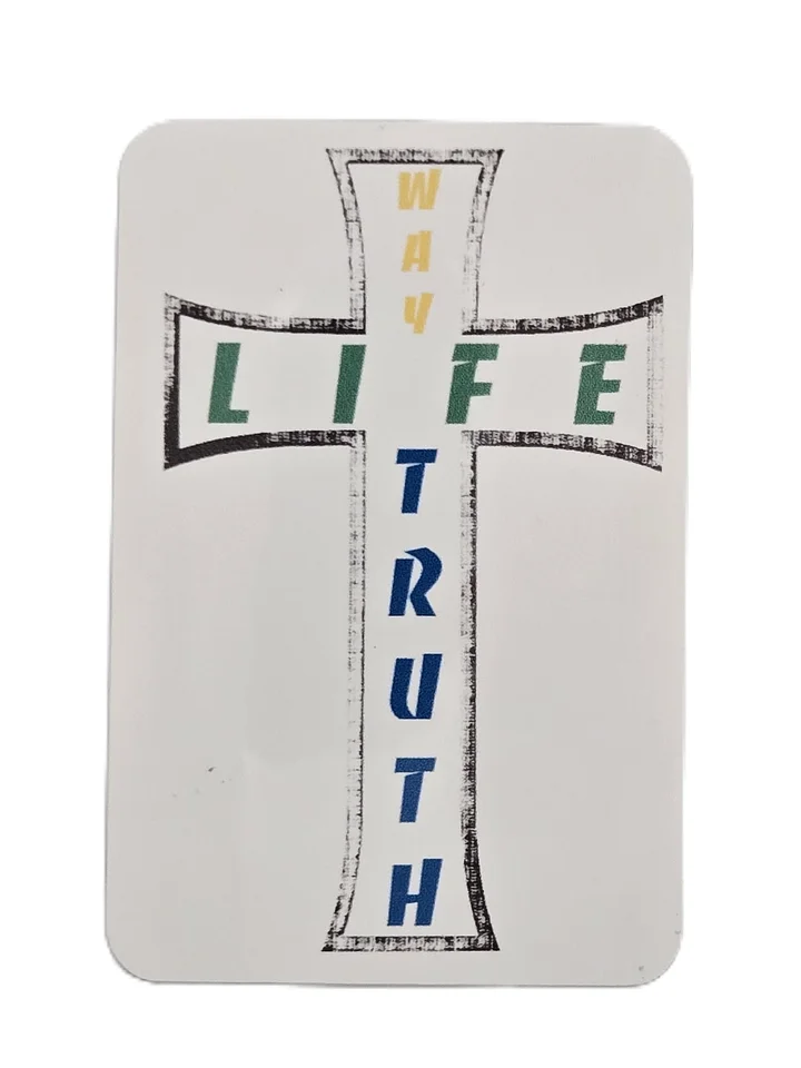 The Way, the Truth, the Life sticker product image (1)