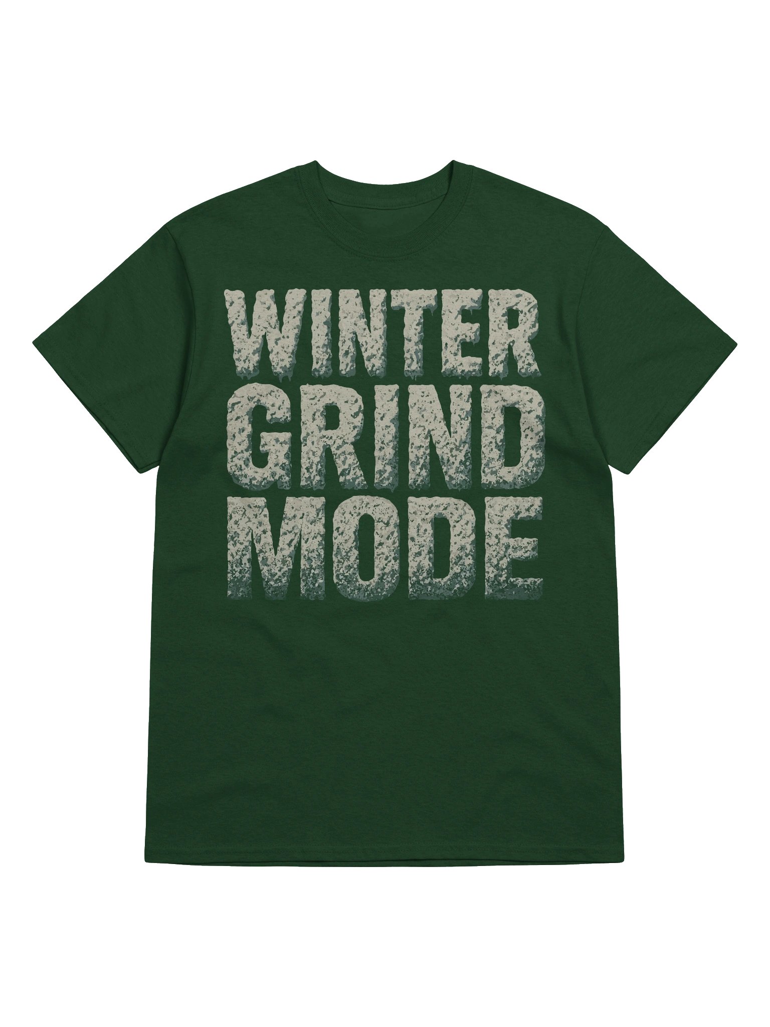 Winter Grind Mode Motivational T-shirt product image (5)