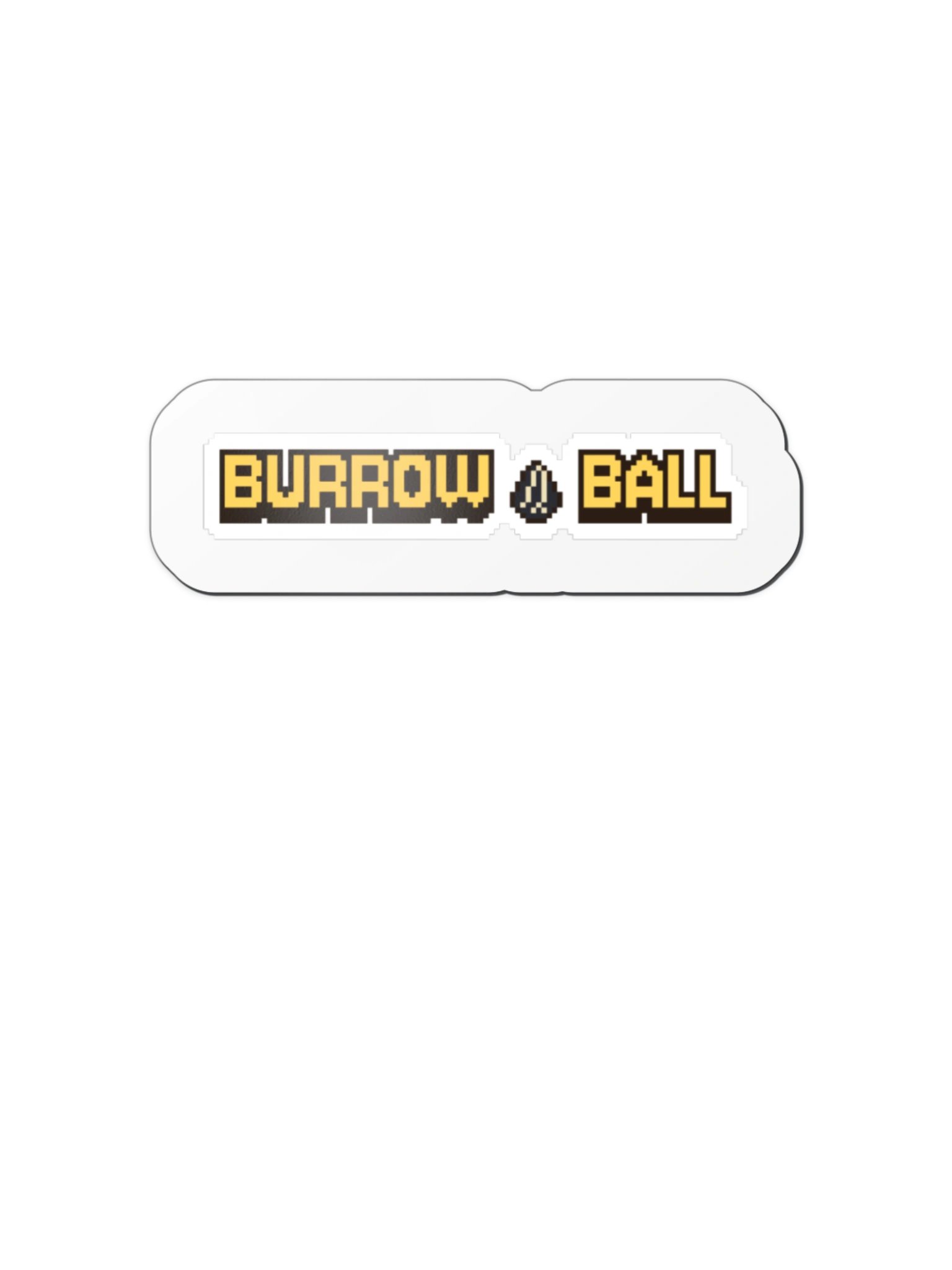 Burrowball Logo Magnet product image (2)